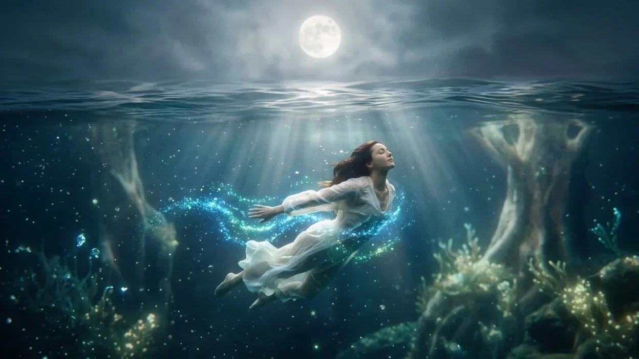 swimming in dream meaning
