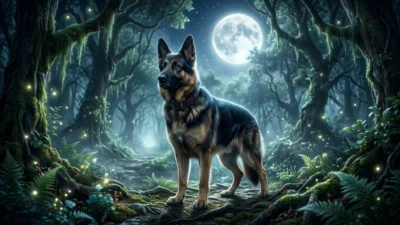 german shepherd dream meaning