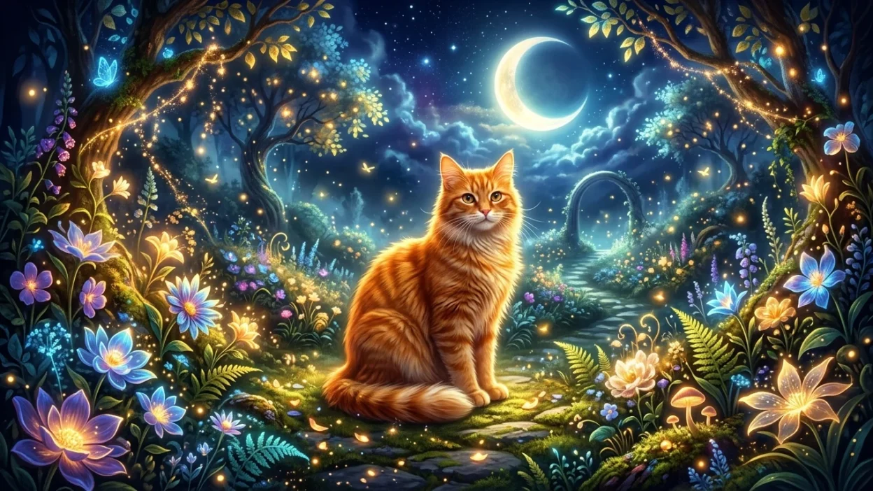 orange cat dream meaning