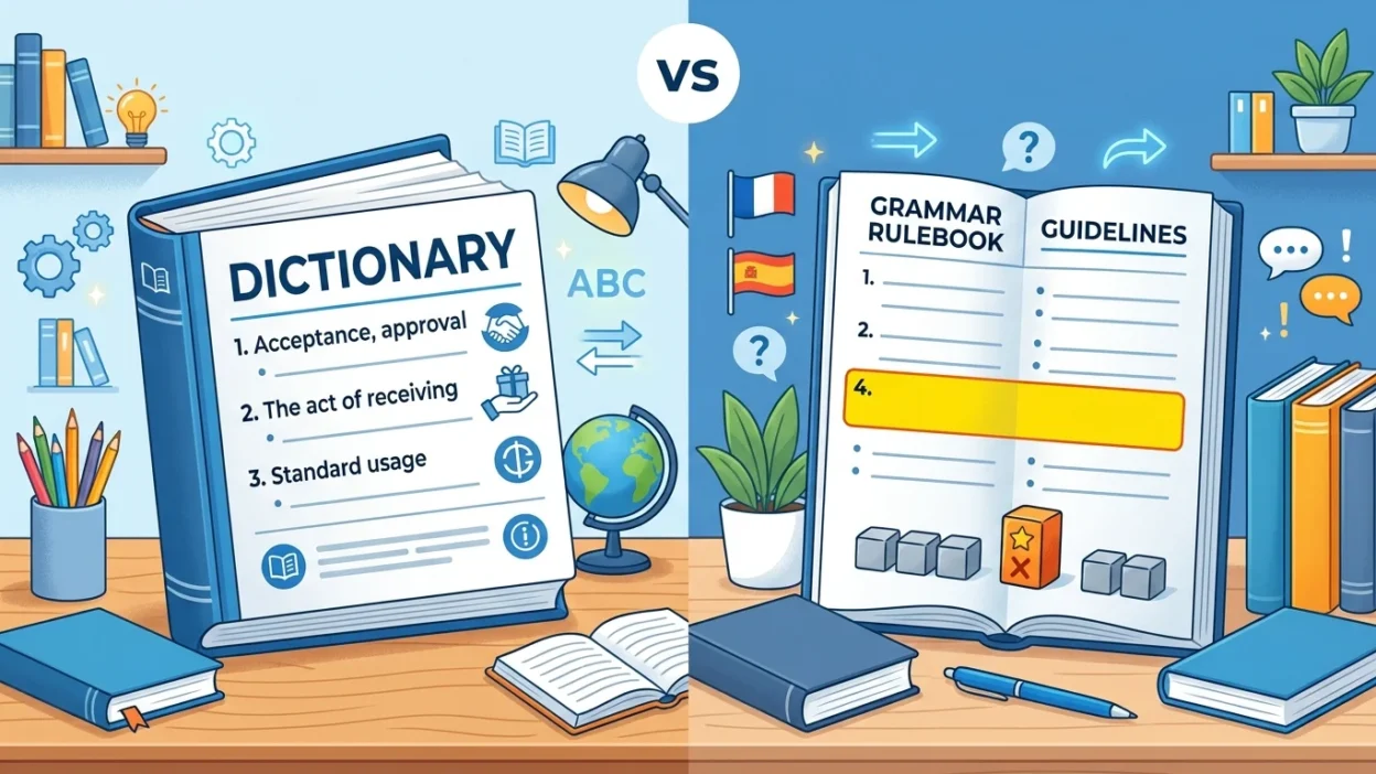 acception vs exception