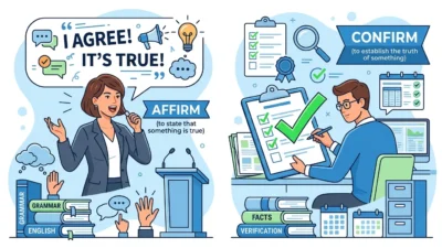 affirm vs confirm