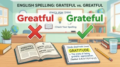 greatful vs grateful