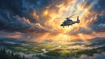 helicopter crash dream meaning