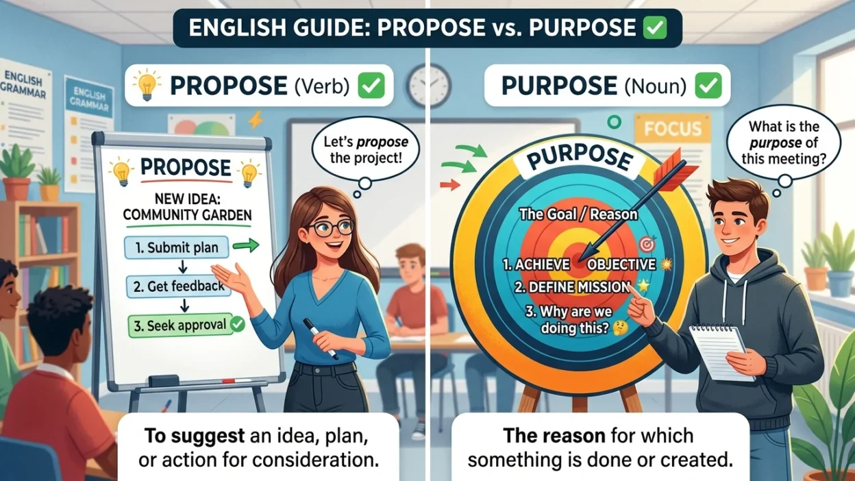 propose vs purpose