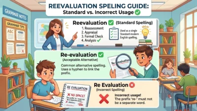 reevaluation vs re evaluation