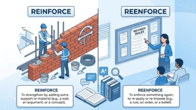 reinforce vs reenforce