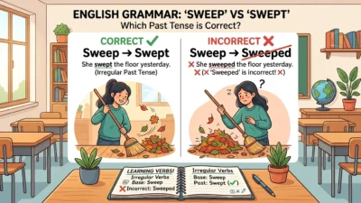 swept vs sweeped