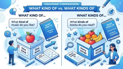 what kind of vs what kinds of