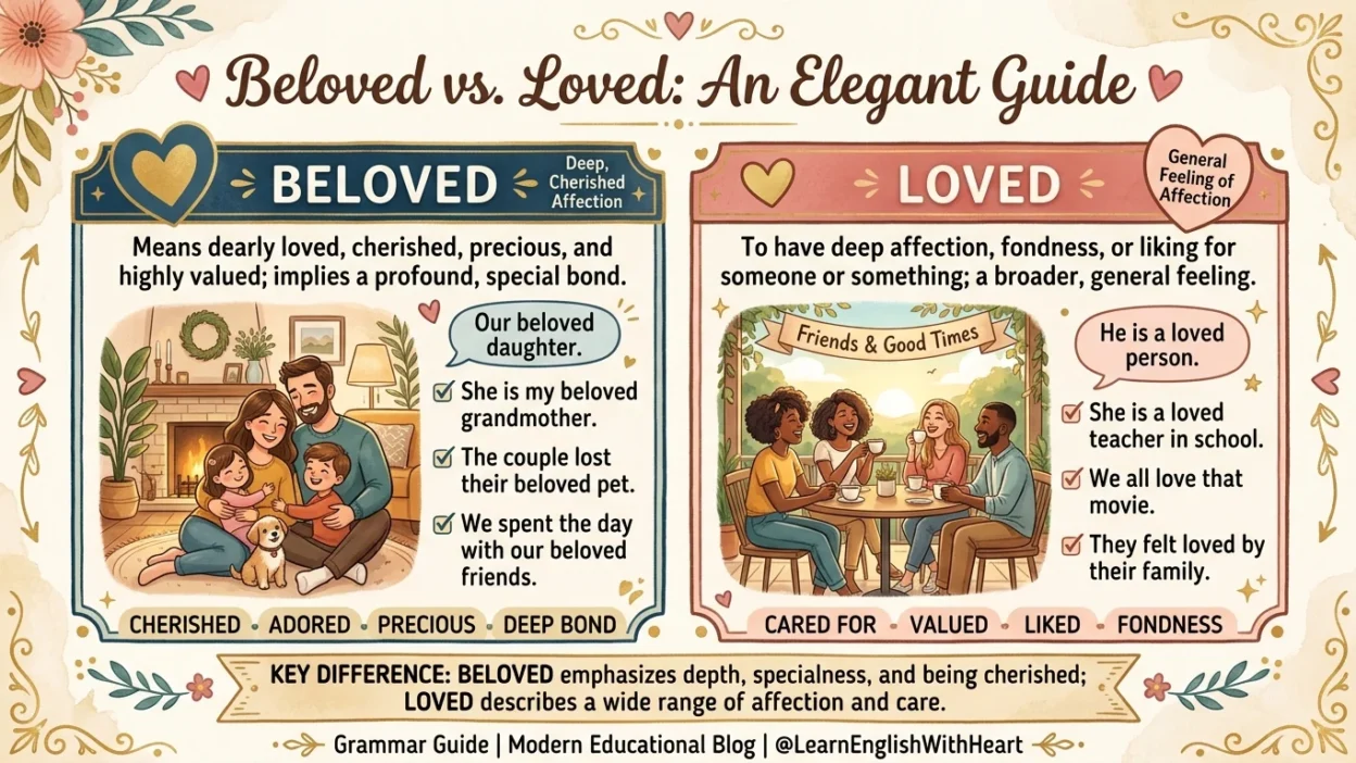 beloved vs loved