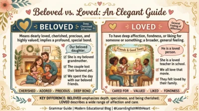 beloved vs loved