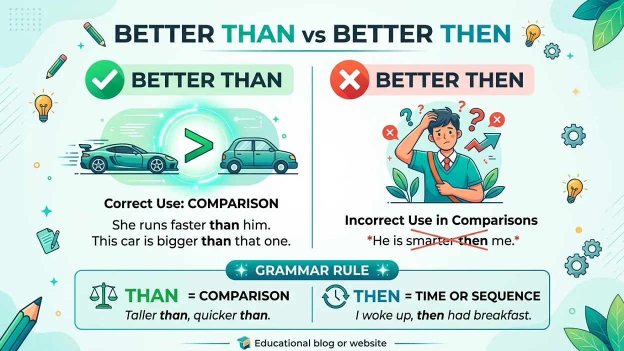 better than vs better then