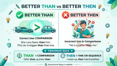 better than vs better then