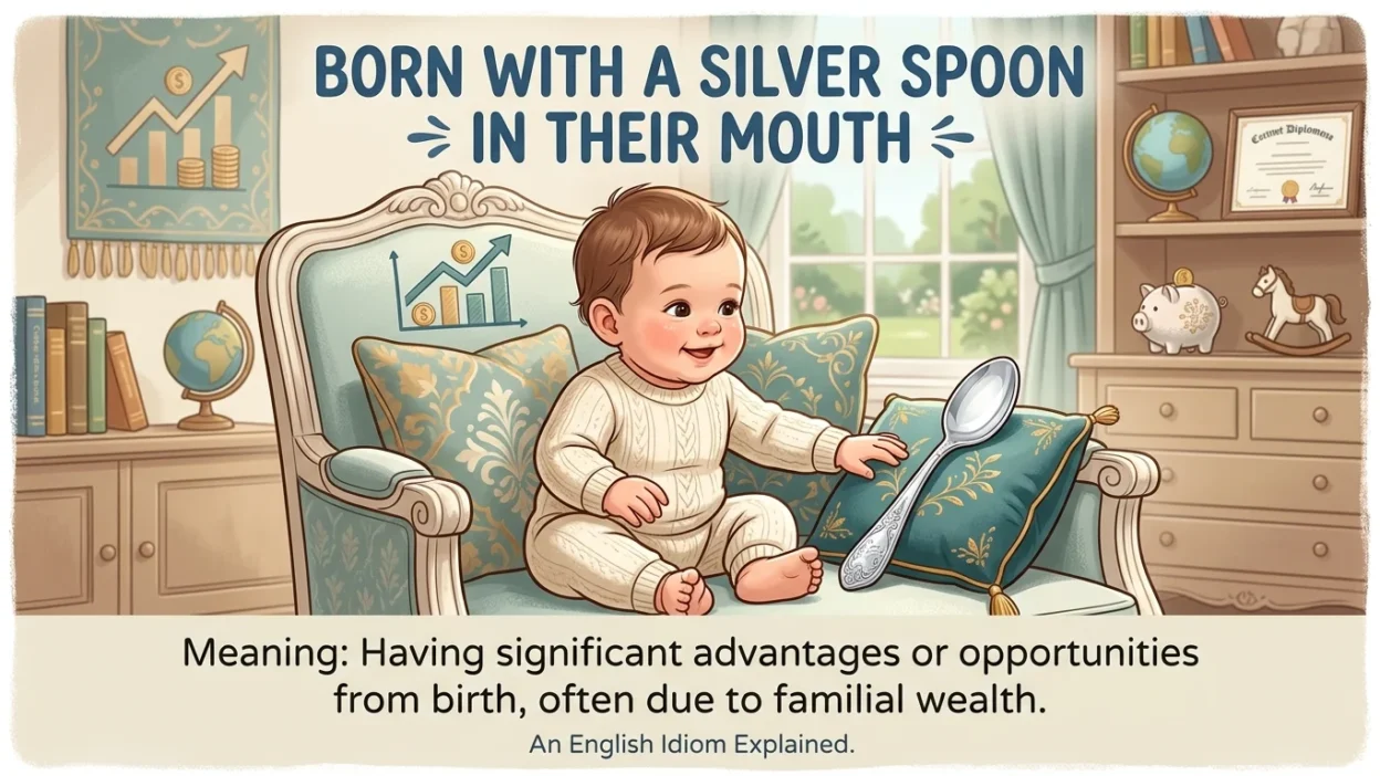 born with a silver spoon in their mouth