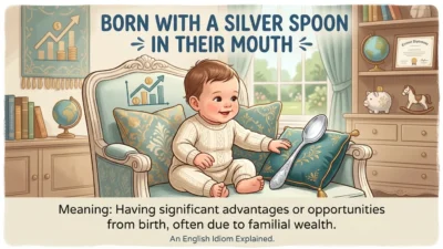 born with a silver spoon in their mouth