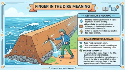 finger in the dike meaning