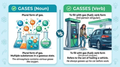 gases vs gasses