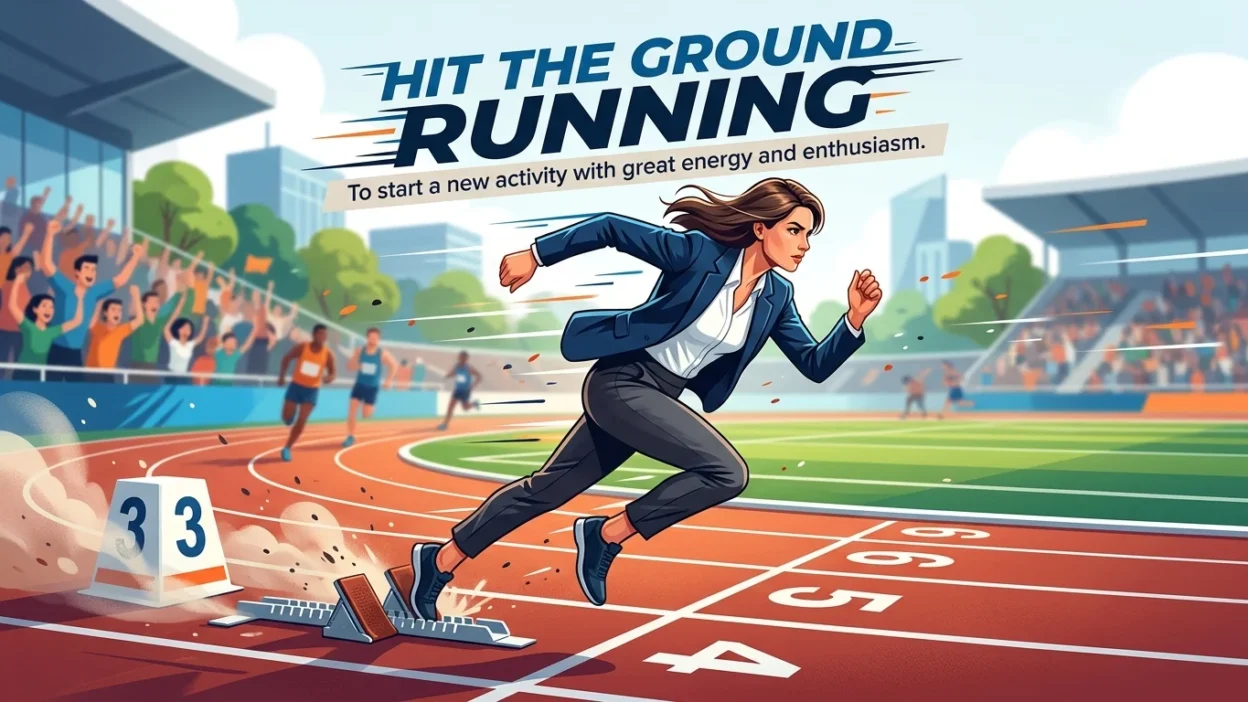 hit the ground running