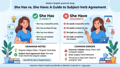 she has vs she have