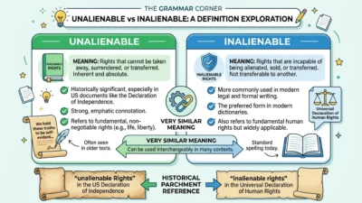 unalienable vs inalienable
