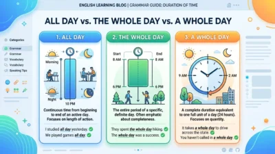whole day vs all day