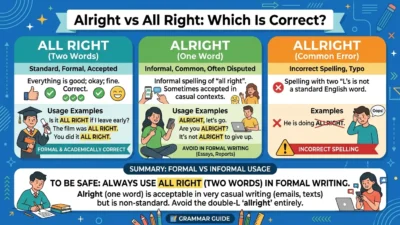 alright vs all right