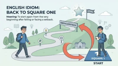 back to square one meaning