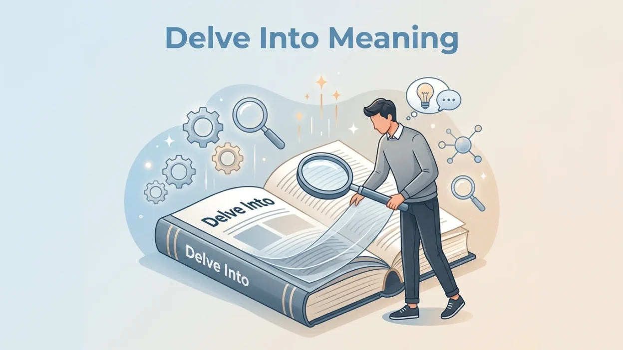 delve into meaning