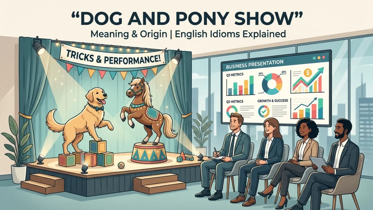 dog and pony show meaning