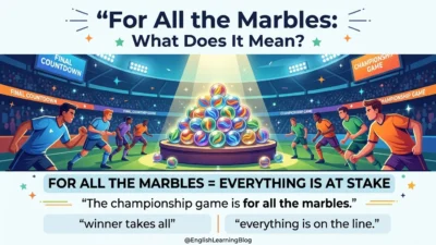 for all the marbles