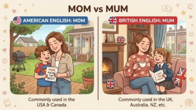 mom vs mum