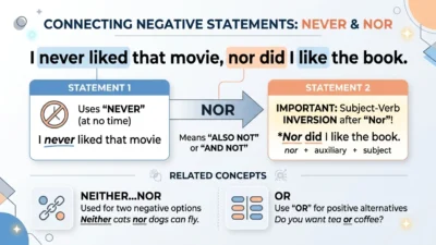 never nor grammar