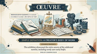 oeuvre meaning