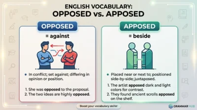 opposed vs apposed