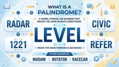 palindrome meaning