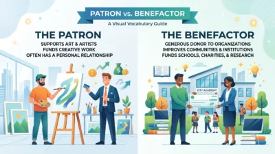 patron vs benefactor