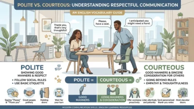 polite vs courteous