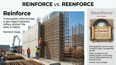 reinforce vs reenforce