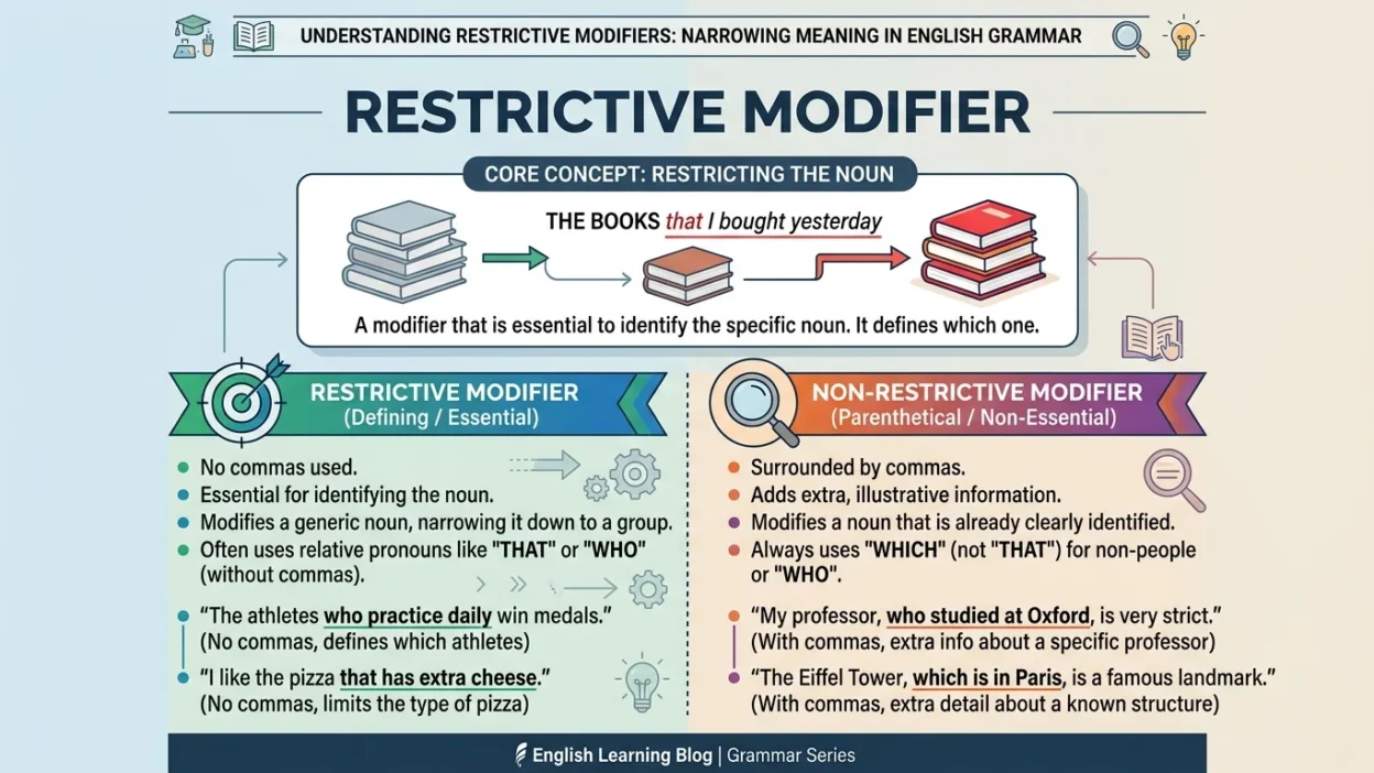restrictive modifier