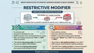 restrictive modifier