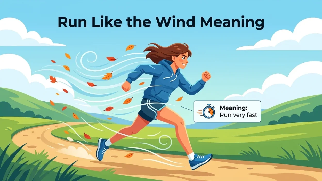 run like the wind meaning