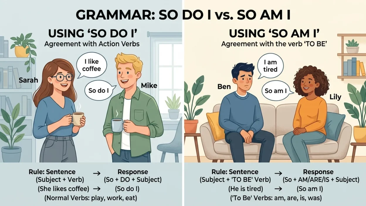 so do I vs so am I