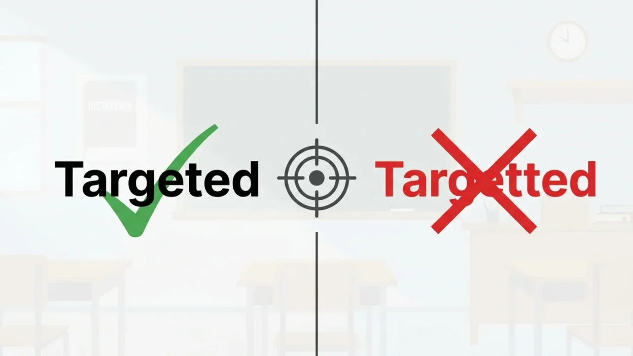 targetted or targeted