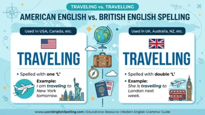 traveling vs travelling