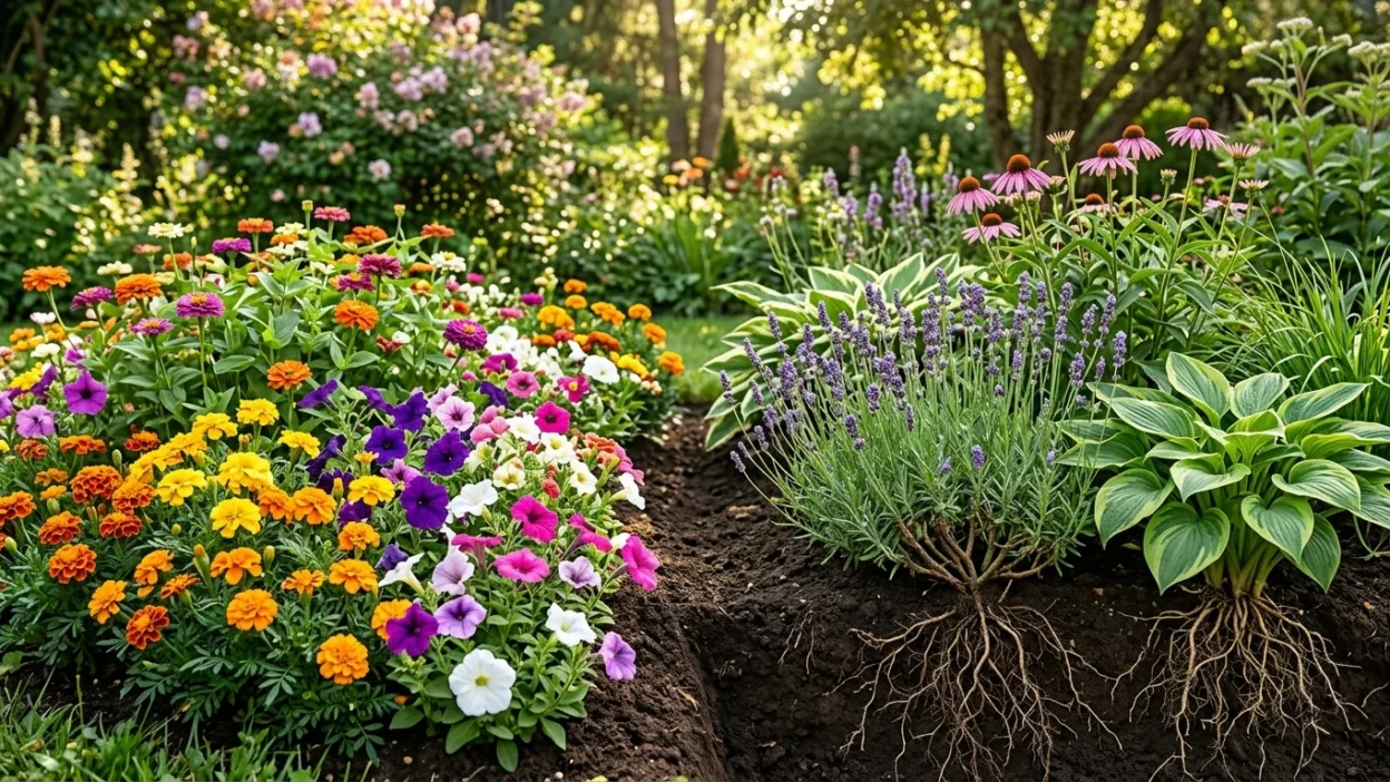 annual vs perennial
