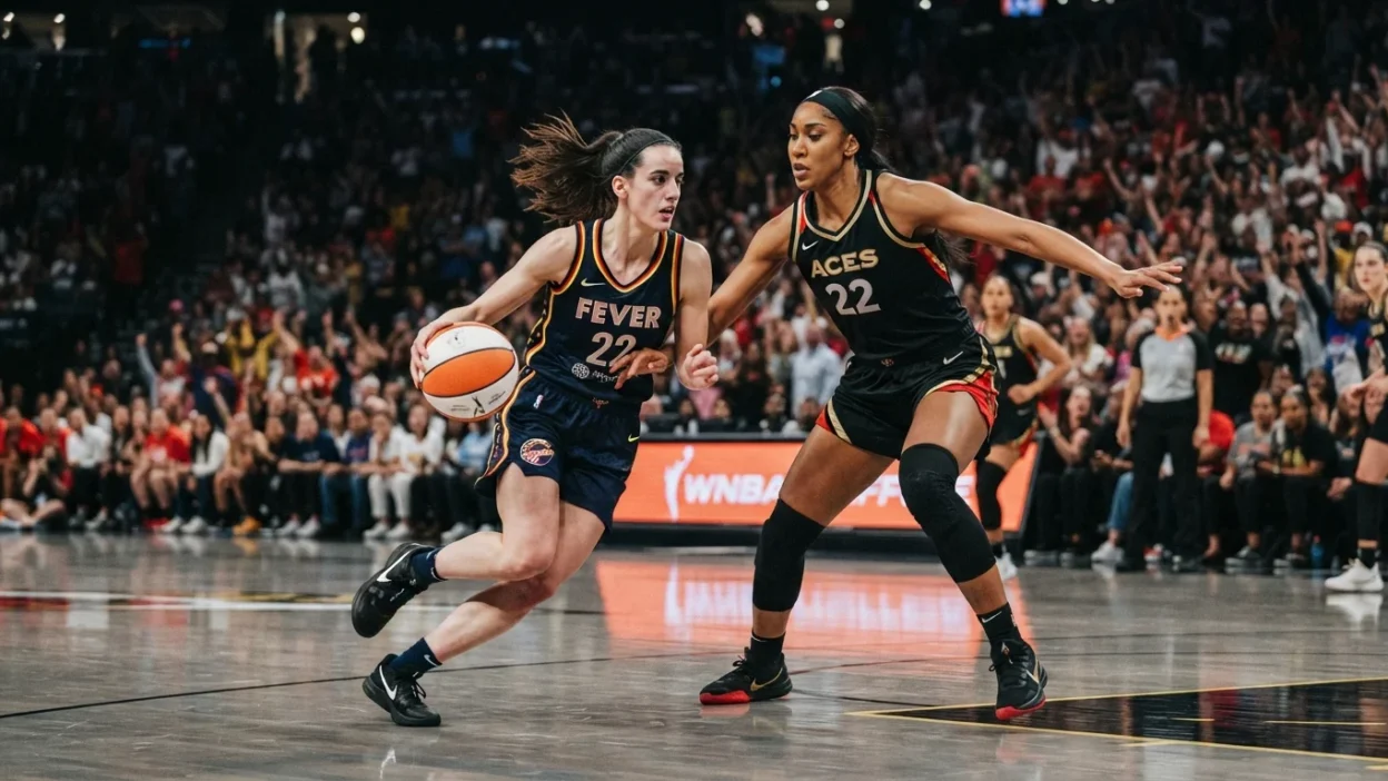 indiana fever vs las vegas aces timeline