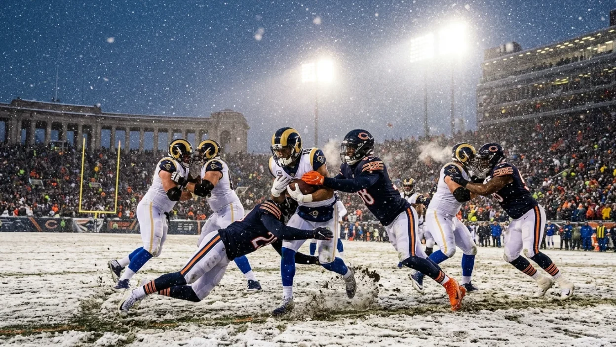 los angeles rams vs chicago bears stats