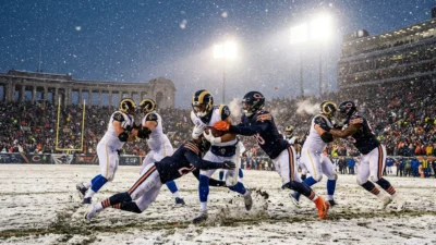 los angeles rams vs chicago bears stats