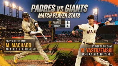 padres vs san francisco giants match player stats
