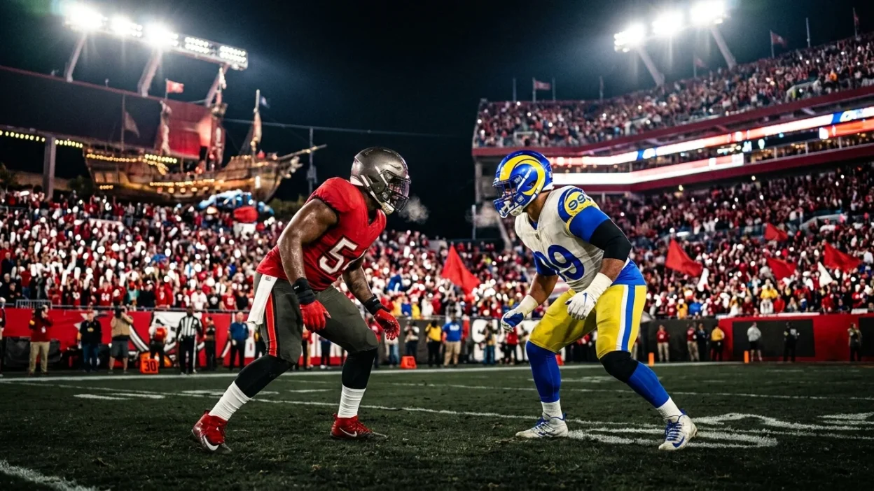 where to watch tampa bay buccaneers vs los angeles rams